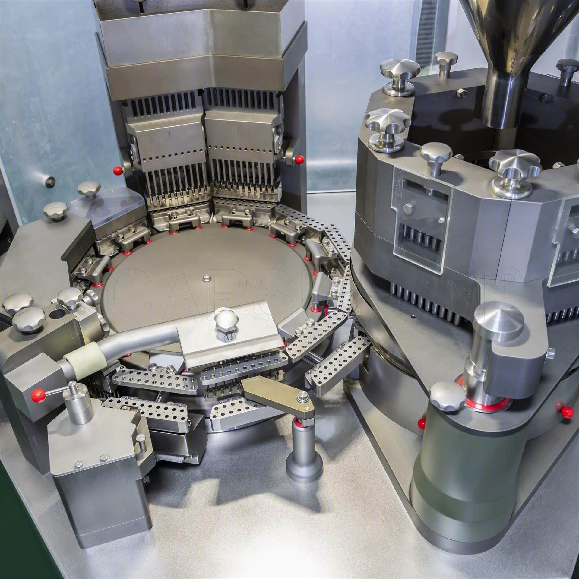 capsule filling machine stations